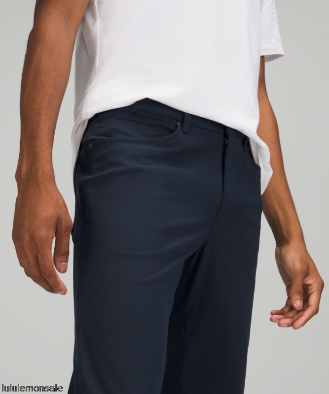 Lululemon Deutschland DELULU1026 | Abc Slim-fit Hose 34 Warpstreme True Navy